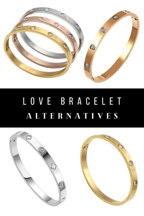 look alike cartier love bracelet|cartier love bracelet duplicate.